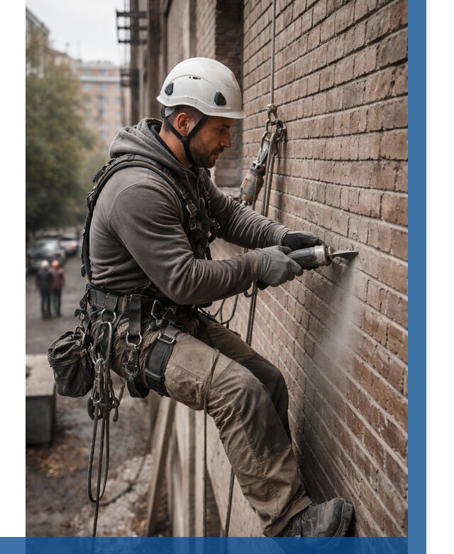 Расшивка кирпичных швов в Черногорске от 612 р. | ВЫСОТНИК-Чрн