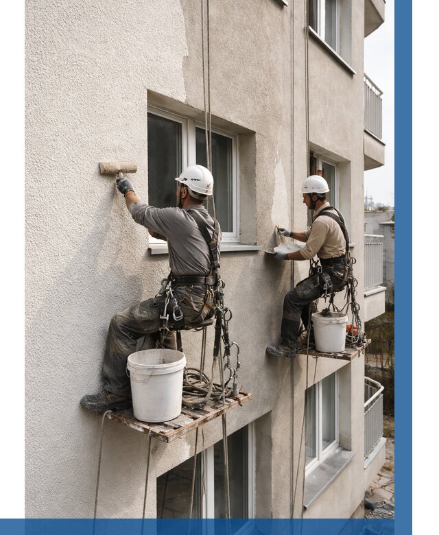 Нанесение короеда на фасад в Черногорске от 459 р. | ВЫСОТНИК-Чрн