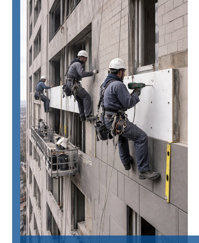 Монтаж фасадных термопанелей высокого качества в Черногорске