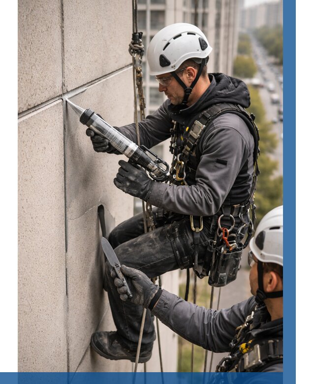 Первичная герметизация швов в Черногорске от 612 р. | ВЫСОТНИК-Чрн