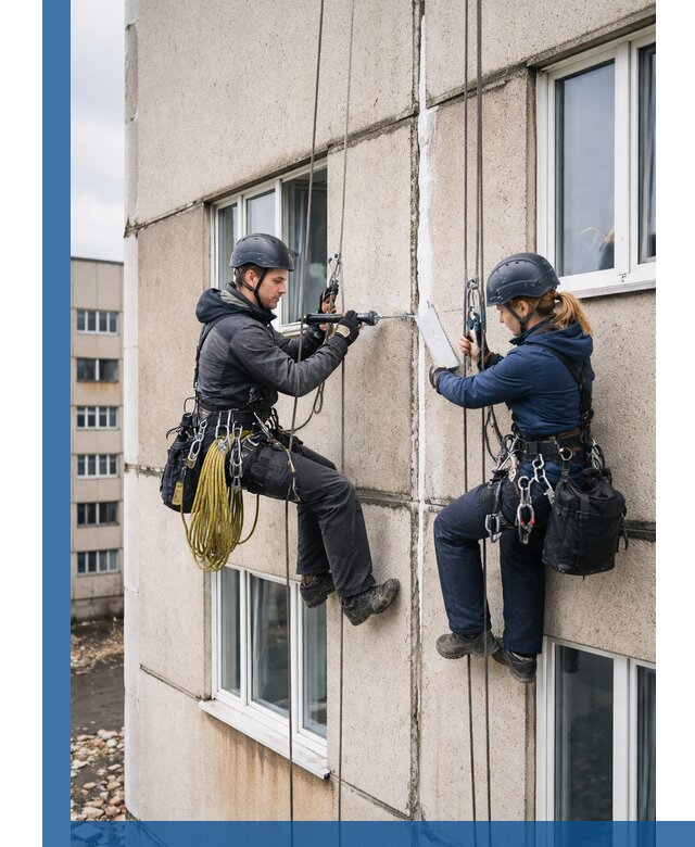 Герметизация межпанельных швов тёплым швом в Черногорске