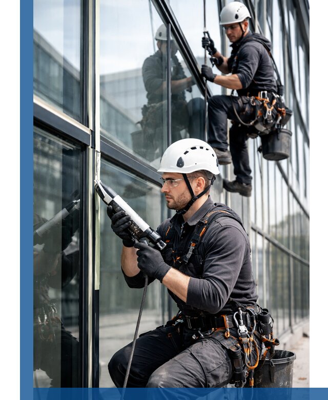 Герметизация витражных швов в Черногорске для зданий и фасадов