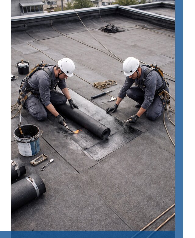 Ремонт мягкой кровли под ключ в Черногорске от 714 р. | ВЫСОТНИК-Чрн