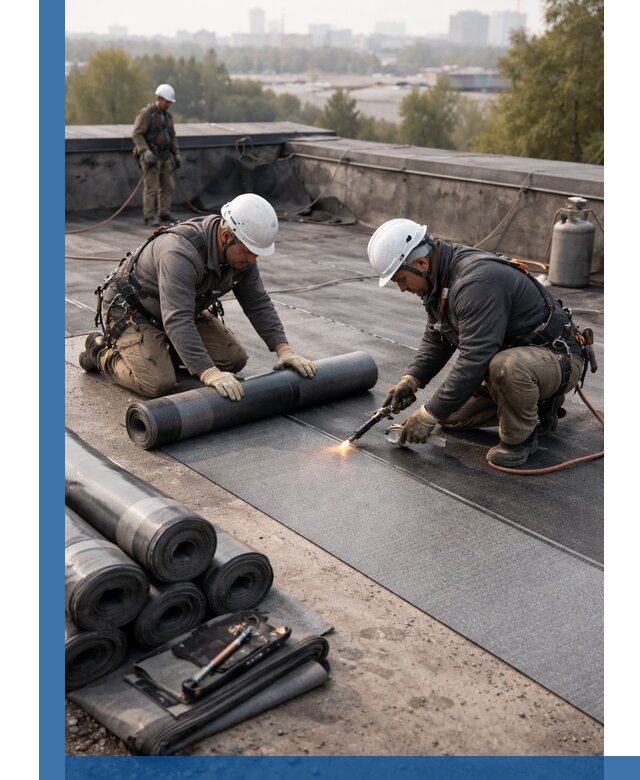 Монтаж мягкой кровли в Черногорске профессионально и надежно