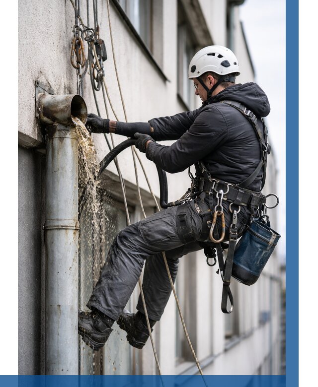 Прочистка водосточных труб в Черногорске от 3572 р. | ВЫСОТНИК-Чрн