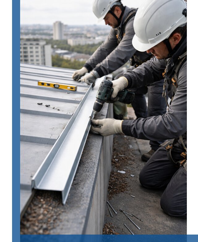 Монтаж капельника на кровле в Черногорске с гарантией качества