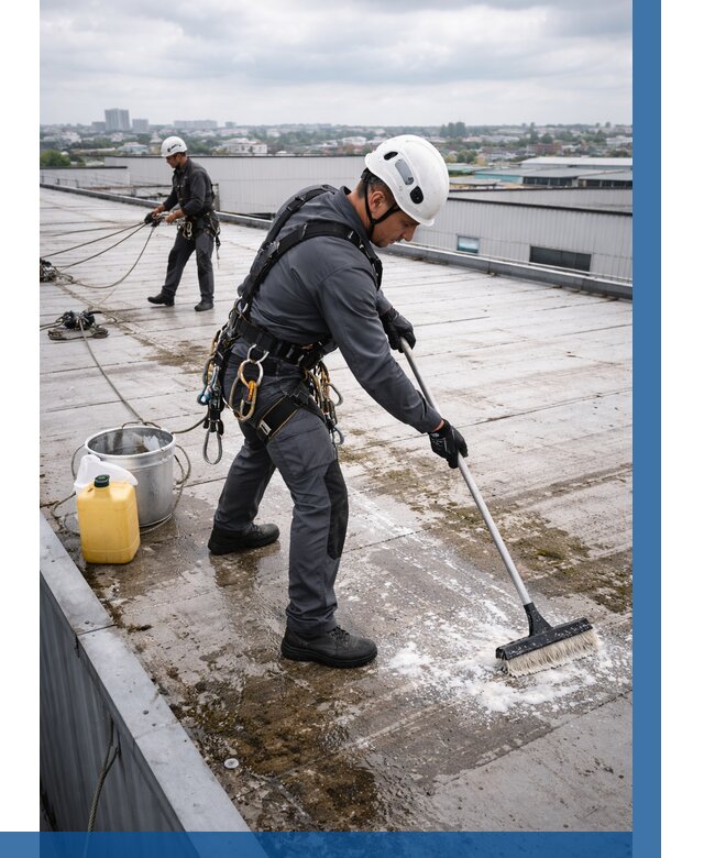 Очистка крыши по графику в Черногорске от 7655 р. | ВЫСОТНИК-Чрн