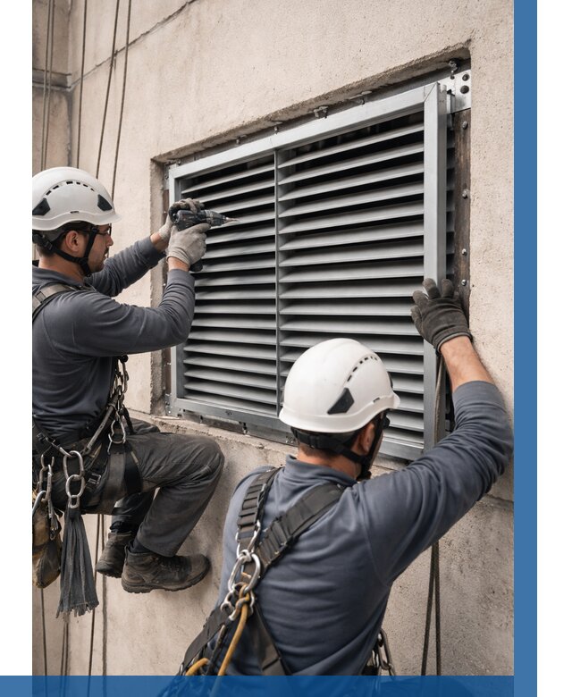 Монтаж вентиляционных решеток в Черногорске от 4593 р. | ВЫСОТНИК-Чрн