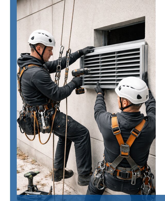 Монтаж вентиляционных решеток в Черногорске профессиональный сервис