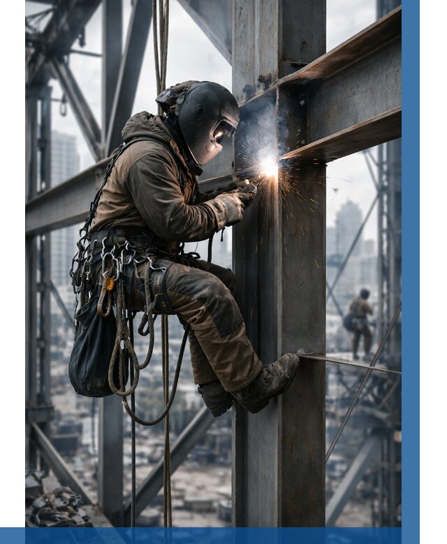 Высотные сварочные работы в Черногорске от 3572 р. | ВЫСОТНИК-Чрн