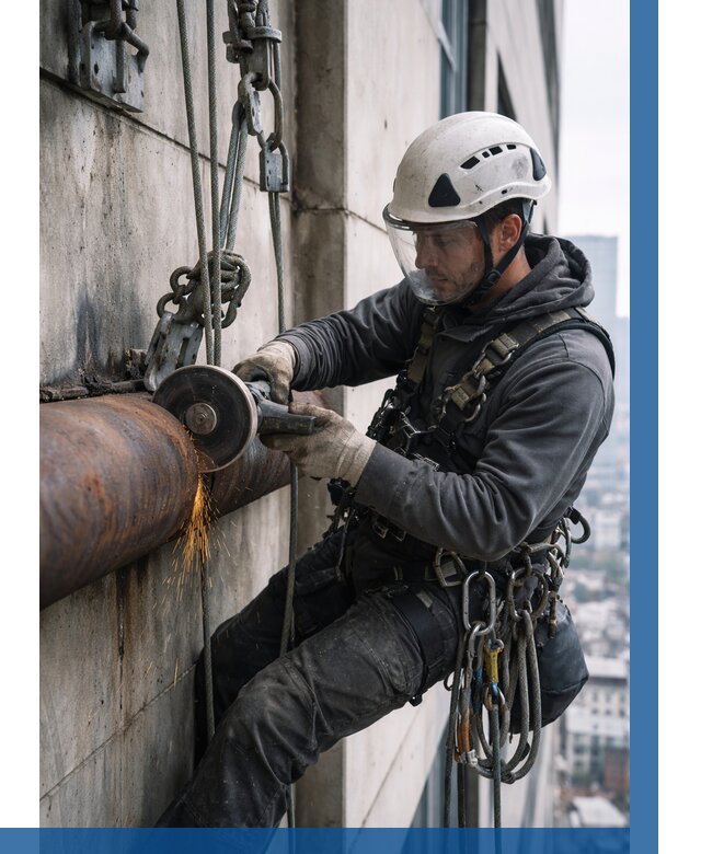 Резка металла на высоте в Черногорске по цене от 4593 р. | ВЫСОТНИК-Чрн