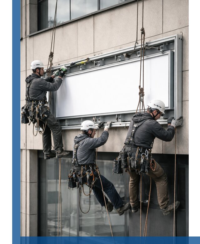 Профессиональный монтаж светового короба под ключ в Черногорске