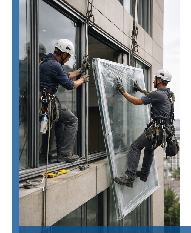 Профессиональная замена стекла в витраже в Черногорске с гарантией
