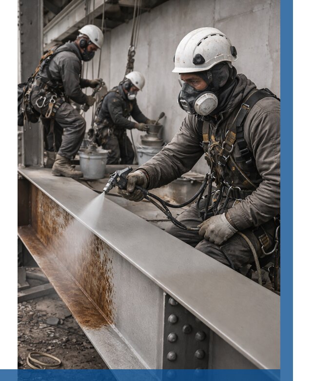 Антикоррозионная покраска металла в Черногорске от 714 р. | ВЫСОТНИК-Чрн