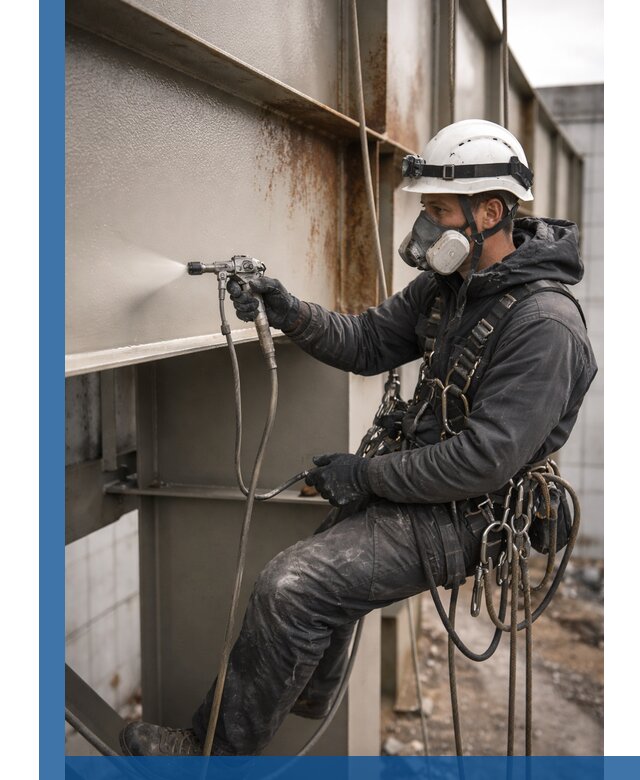 Антикоррозионная покраска металлических конструкций в Черногорске