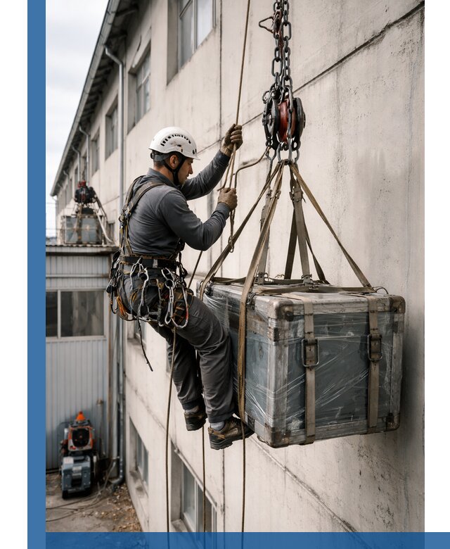 Подъем грузов на высоту в Черногорске для промышленных объектов