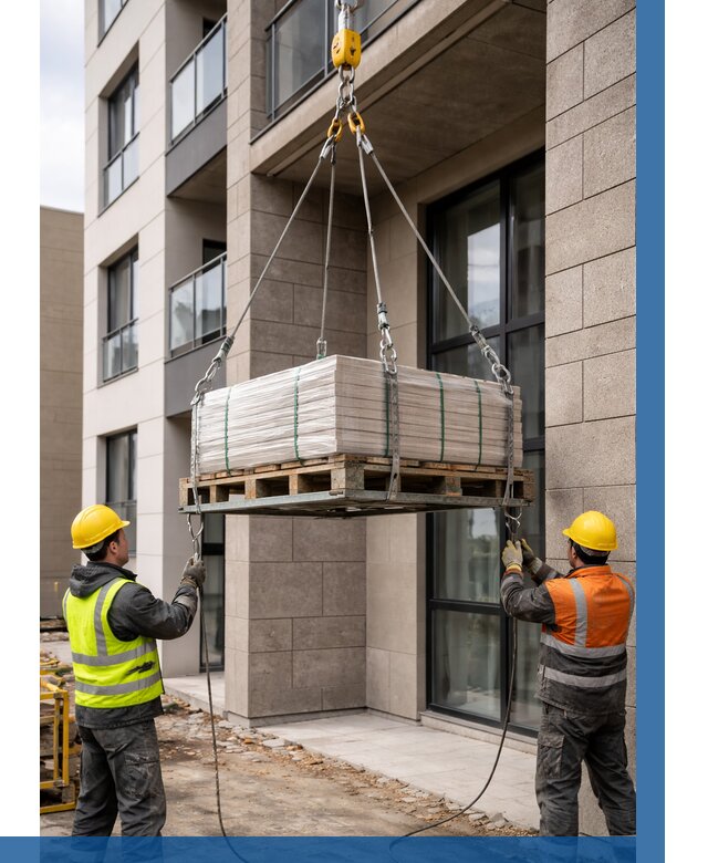 Подъем керамогранита на этаж в Черногорске от 3572 р. | ВЫСОТНИК-Чрн