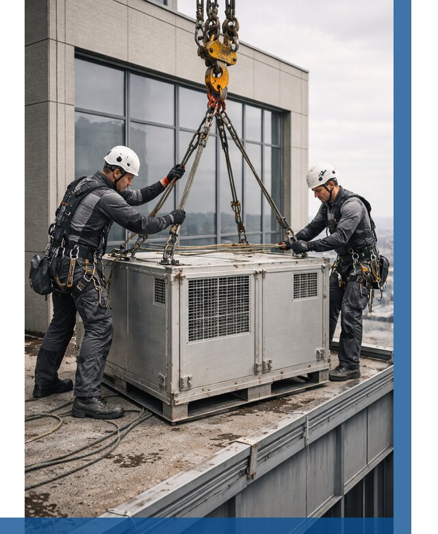 Такелажные работы на высоте в Черногорске от 8166 р. | ВЫСОТНИК-Чрн