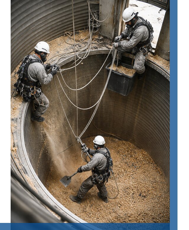 Чистка зерновых бункеров в Черногорске от 12248 р. | ВЫСОТНИК-Чрн