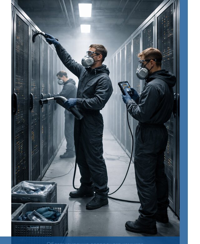 Обеспыливание серверной комнаты в Черногорске от 4593 р. | ВЫСОТНИК-Чрн