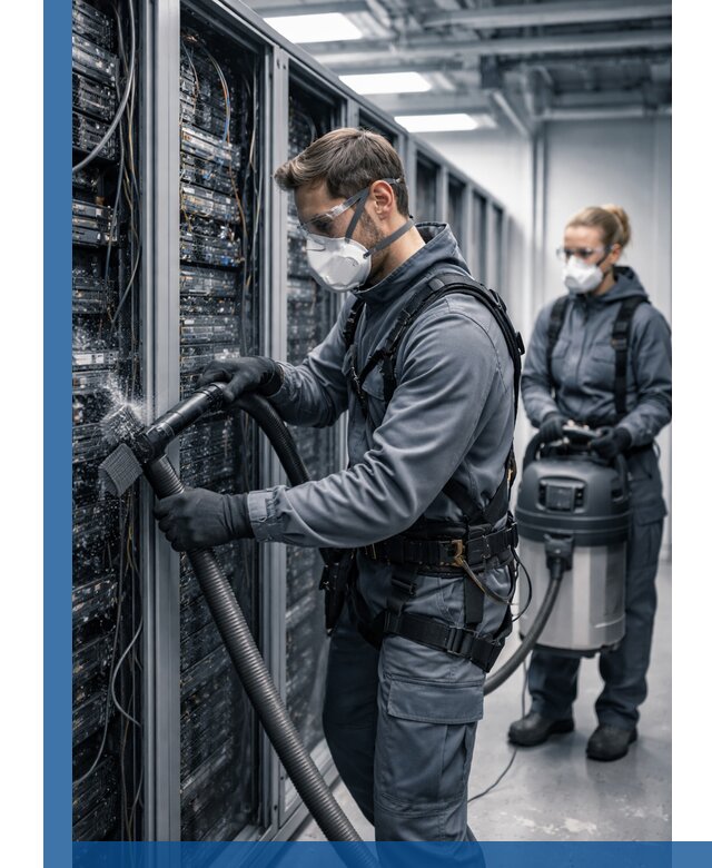 Обеспыливание серверной комнаты в Черногорске, профессиональная очистка