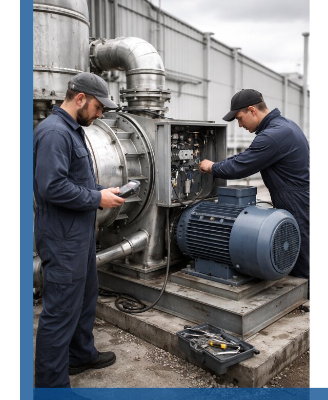 Техническое обслуживание промышленного оборудования в Черногорске