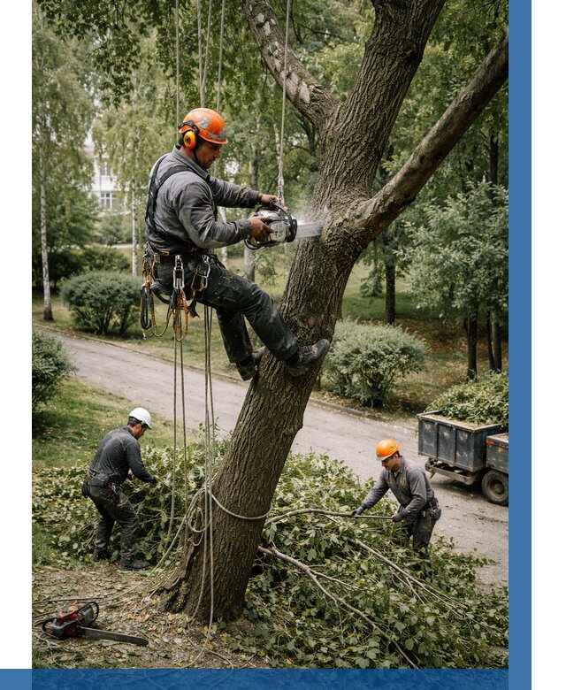 Кронирование деревьев в Черногорске от 6635 р. | ВЫСОТНИК-Чрн