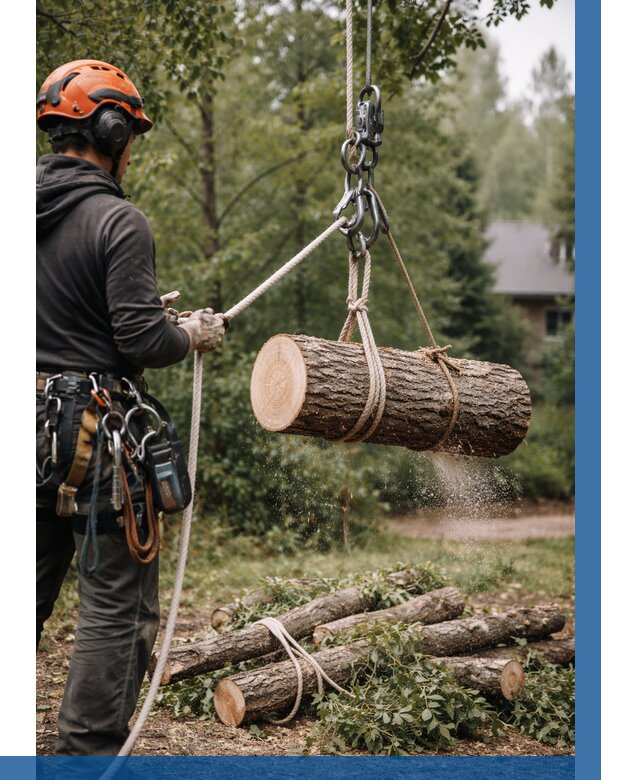 Валка деревьев частями в Черногорске от 7655 р. | ВЫСОТНИК-Чрн